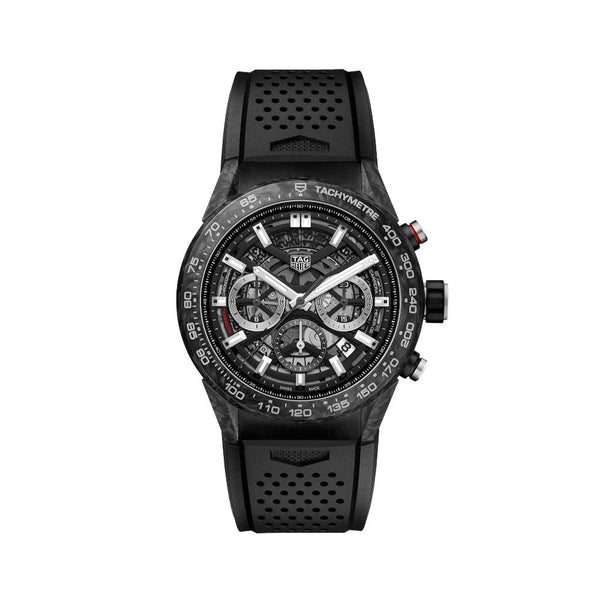 Modern Innovation Tag Heuer Carrera Skeleton Chronograph Carbon