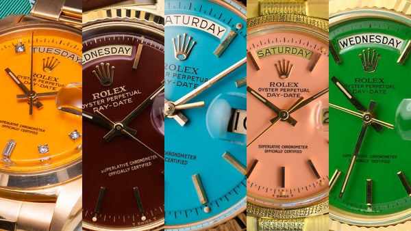 The Vibrant and Timeless Colors of Rolex Dial Faces