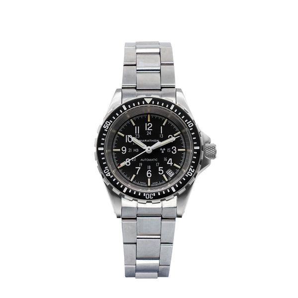 Marathon Watch 36mm Medium Diver's Automatic (MSAR Auto) with Stainless Steel Bracelet
