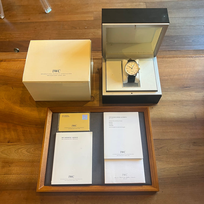 IWC Portugieser Chronograph Full Set IW371417