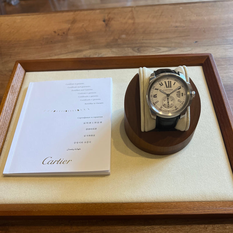 Cartier Calibre Doo 2010 With Warranty W7100013