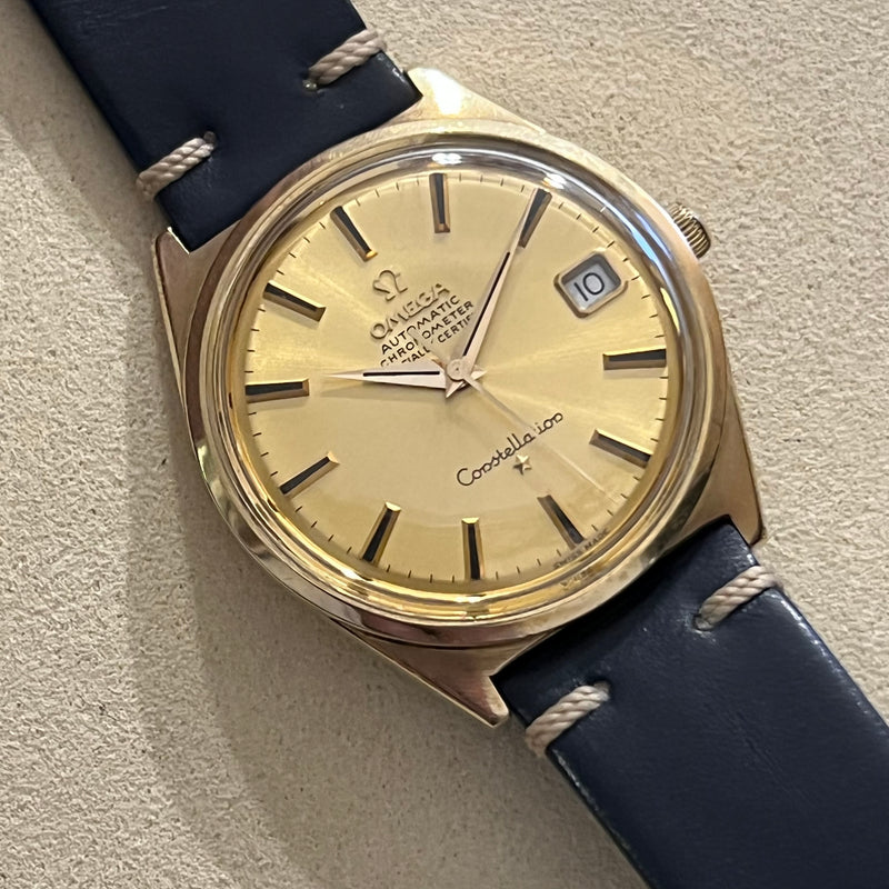 Omega Constellation Circa 1968 Quickset Date 168.015