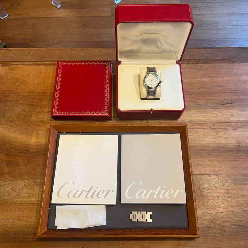 Cartier Pasha C 2002 Full Set W31044M7