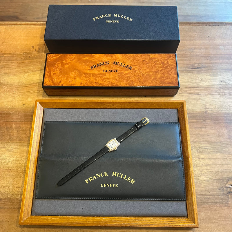 Franck Muller Cintrée Curvex Yellow Gold Full Set 2500Gzd