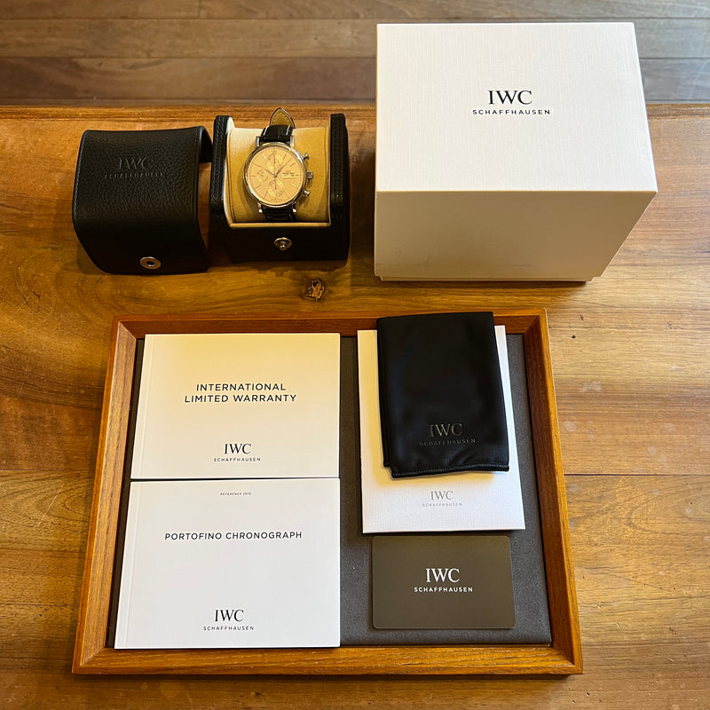 IWC Portofino Chronograph Day-Date 2022 Full Set IW391027