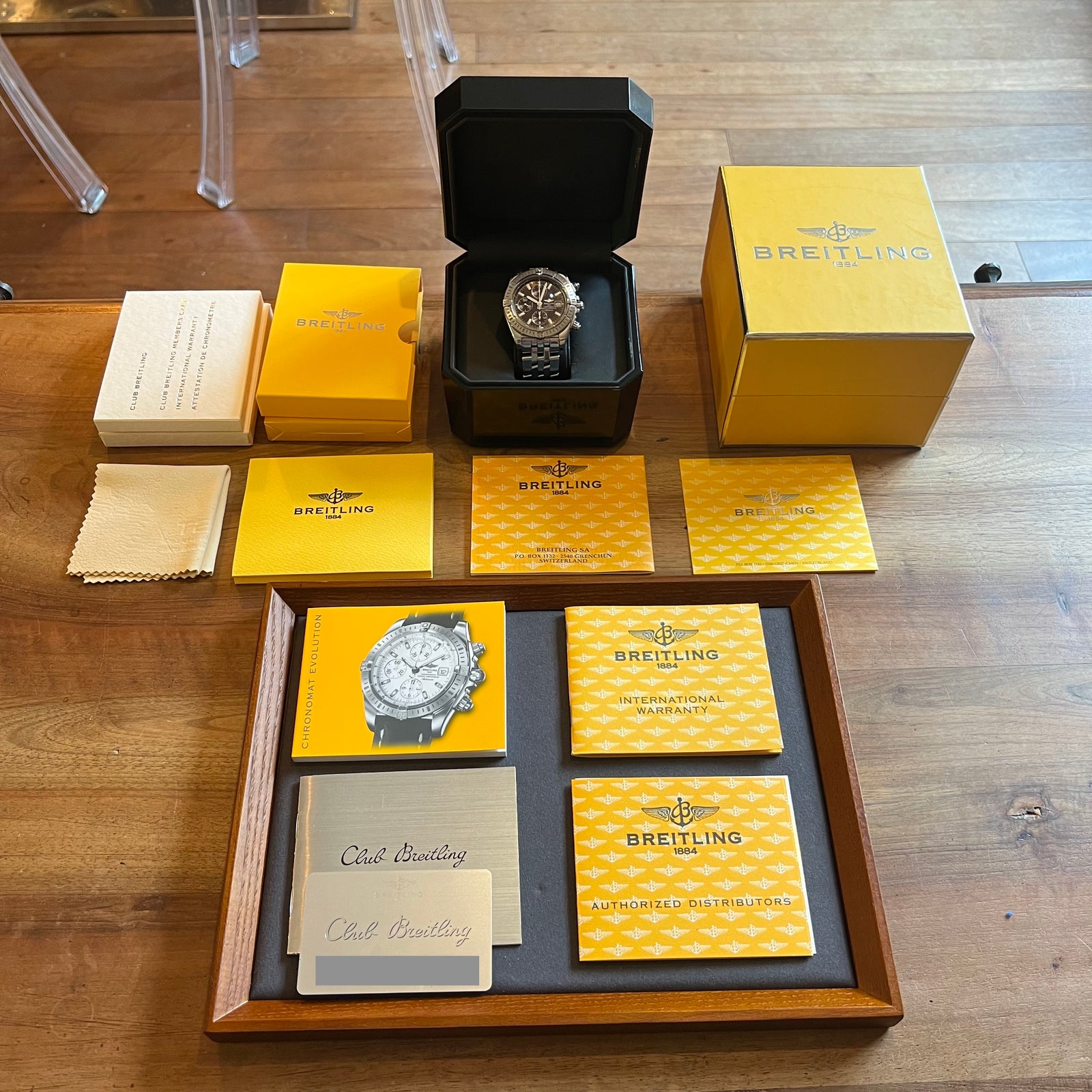 Breitling Chronomat Limited Edition Full Set A13356