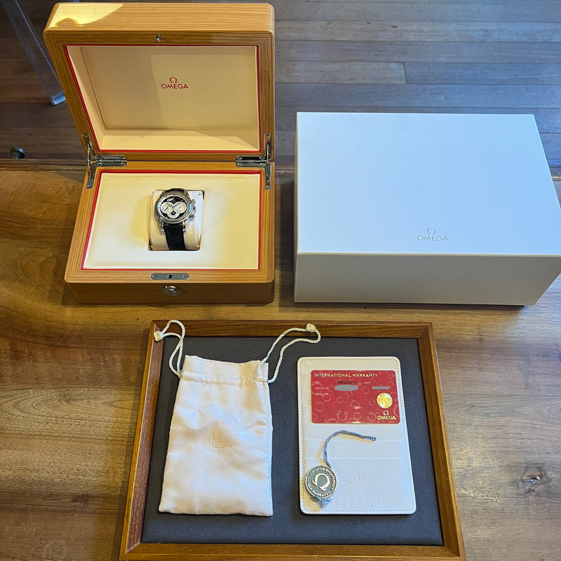 Omega De Ville Co-Axial Chronoscope Full Set 4850.50.31