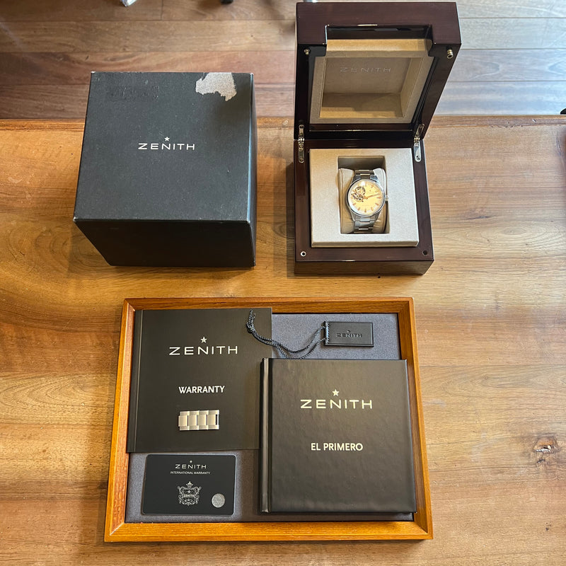 Zenith El Primero Synopsis Full Set 03.2170.4613/01.M2170