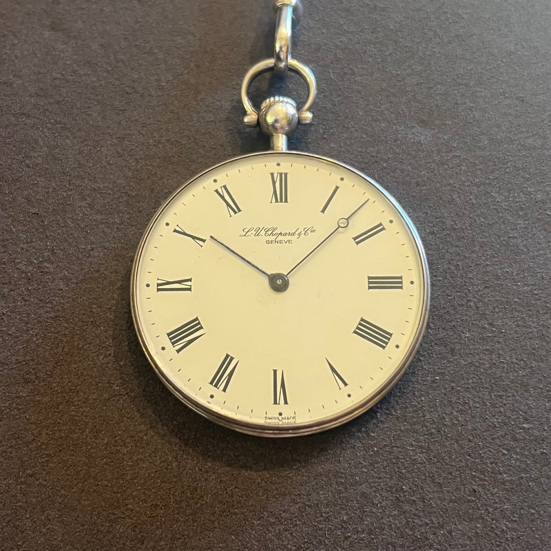 Chopard Silver Pocket Watch