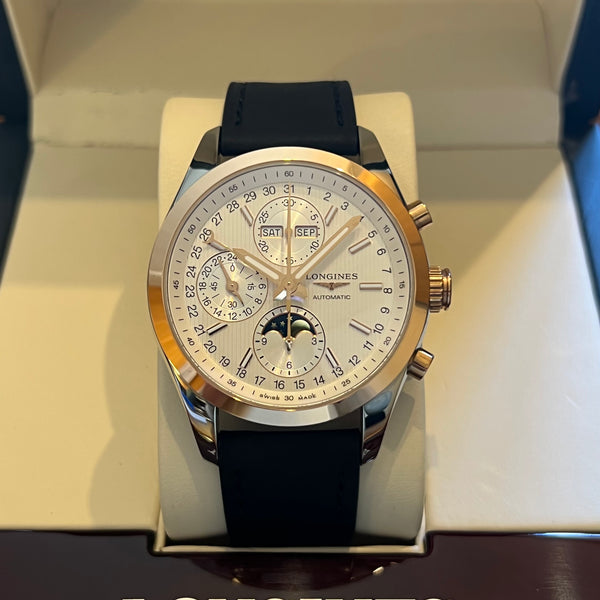 Longines Classic Moonphase Chrono Full Set L2.798.5.72.3