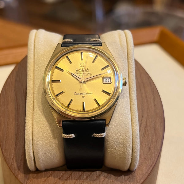 Omega Constellation Circa 1968 Quickset Date 168.015