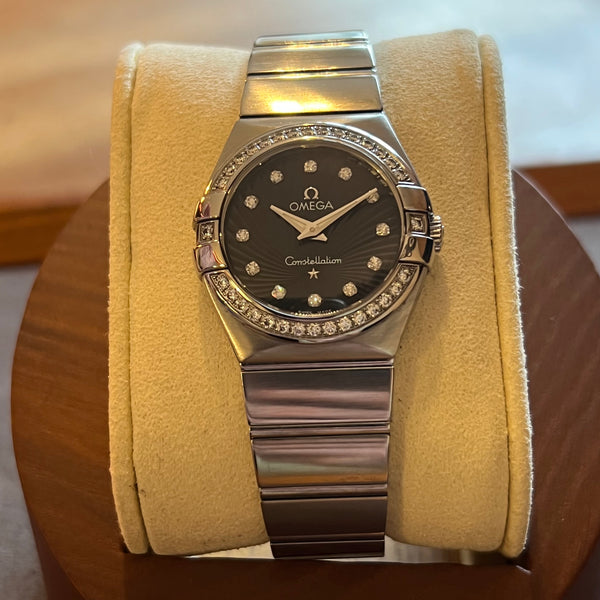 Omega Constellation Index / Bezel Diamond 123.15.27.60.51.001