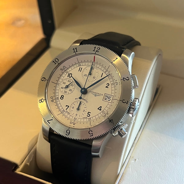 Longines Heritage Weems Chronograph Full Set L2.741.4