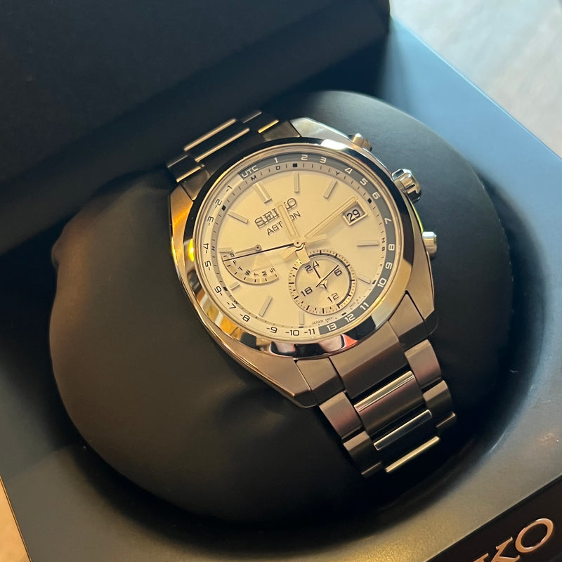 مجموعة كاملة من Seiko Astron 03y2024 SBXY009