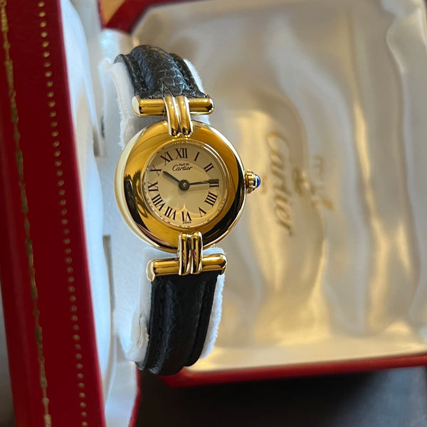 Cartier Must Colisée Roman dial Quartz Circa 1995