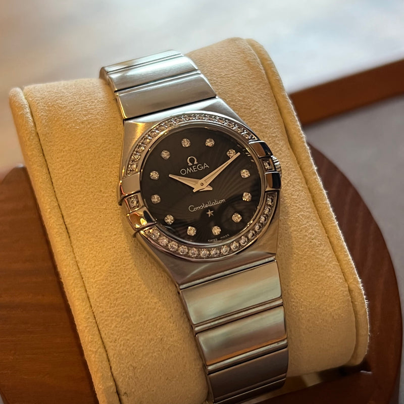 Omega Constellation Index / Bezel Diamond 123.15.27.60.51.001