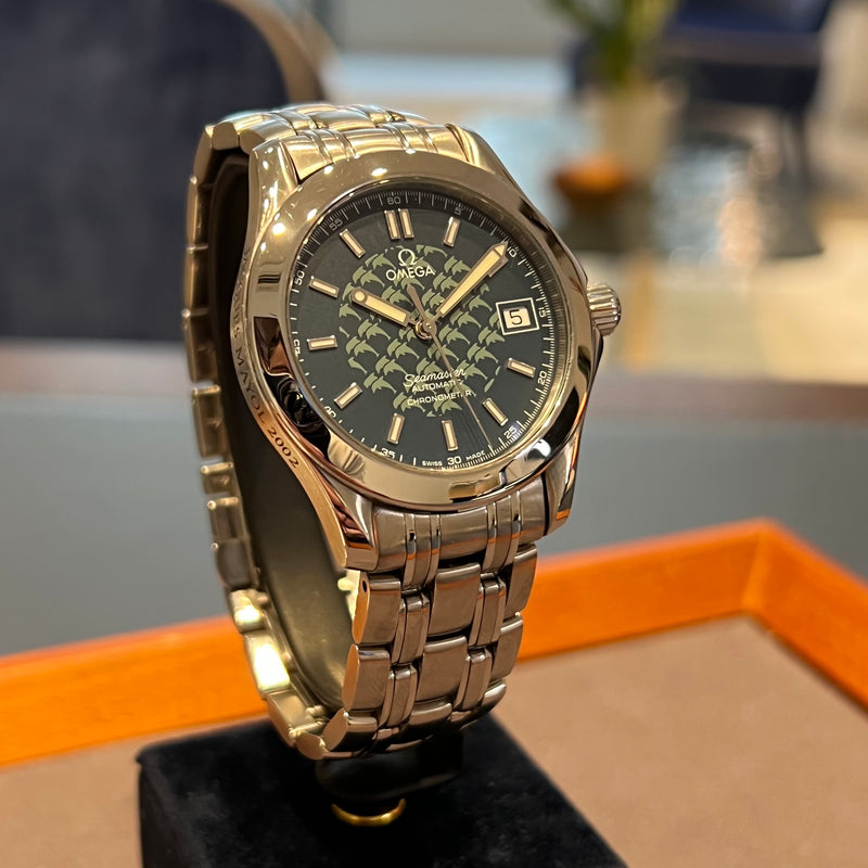 Omega Seamaster Jacques Mayol Automatic Date 2500.80