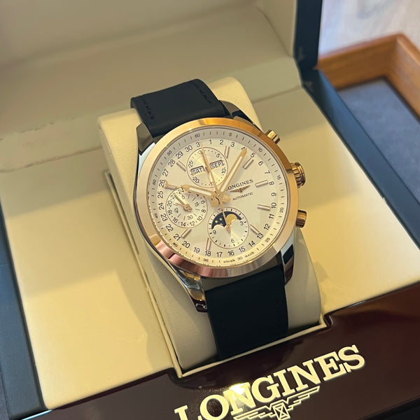 Longines Classic Moonphase Chrono Full Set L2.798.5.72.3