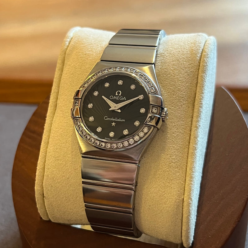 Omega Constellation Index / Bezel Diamond 123.15.27.60.51.001