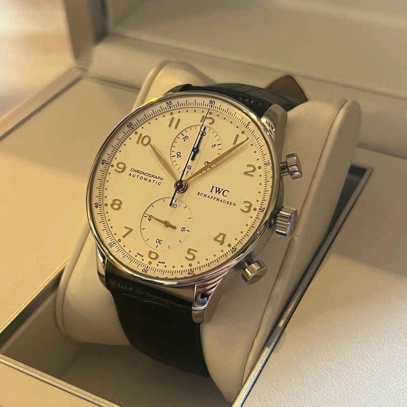 IWC Portugieser Chronograph Full Set IW371401