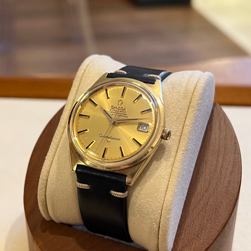 Omega Constellation Circa 1968 Quickset Date 168.015