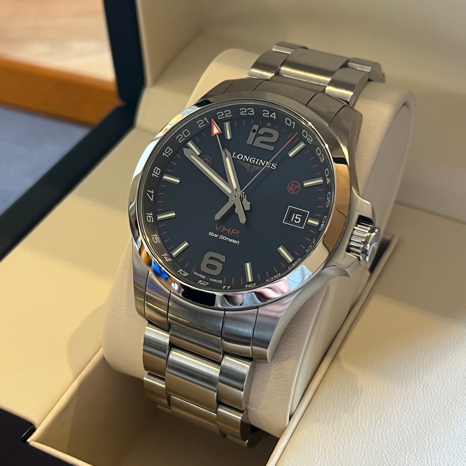 Longines conquest vhp 43mm best sale