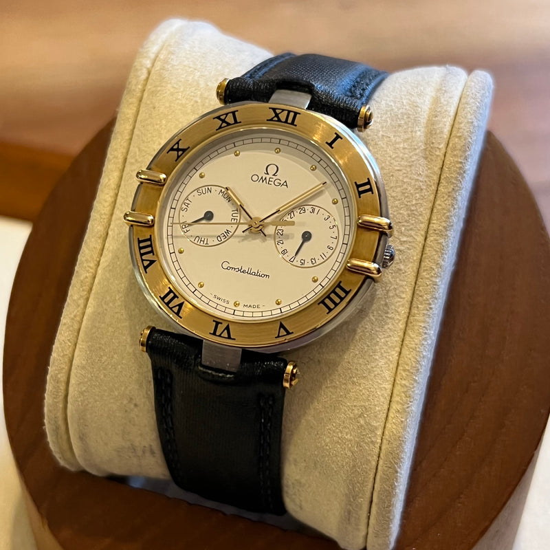 Omega Constellation Gold Bezel 18 Kt Day-Date