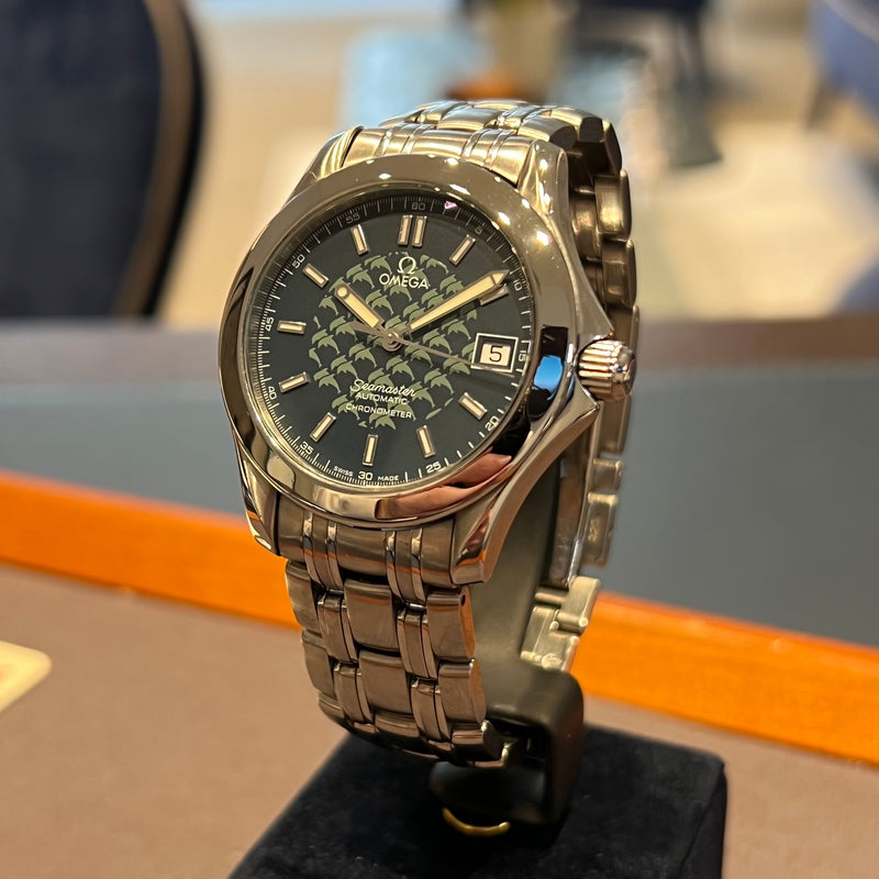 Omega Seamaster Jacques Mayol Automatic Date 2500.80