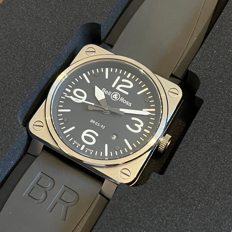 Bell & Ross Automatic Date 08-2016 Full Set BR03-92-S