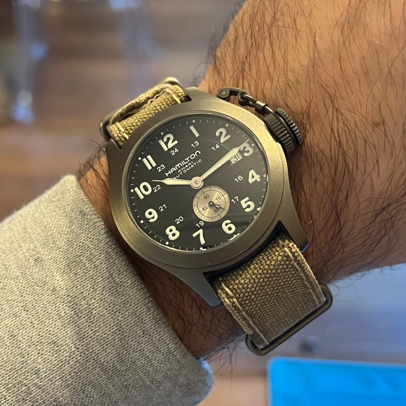 Hamilton Khaki Navy Frogman Titanium Full Set H774450