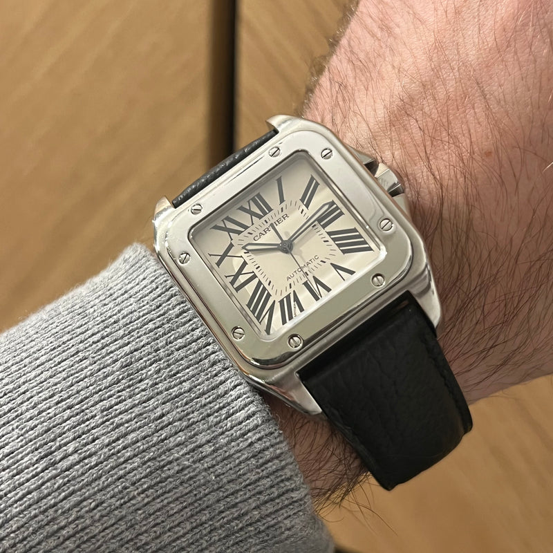 Cartier Santos 100 Automatic W20073X8-2856