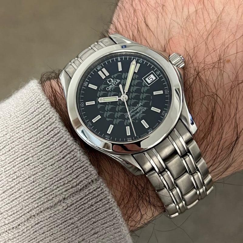 Omega Seamaster Jacques Mayol Automatic Date 2500.80