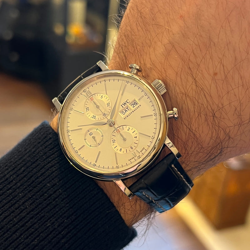 IWC Portofino Chronograph Day-Date 2022 Full Set IW391027