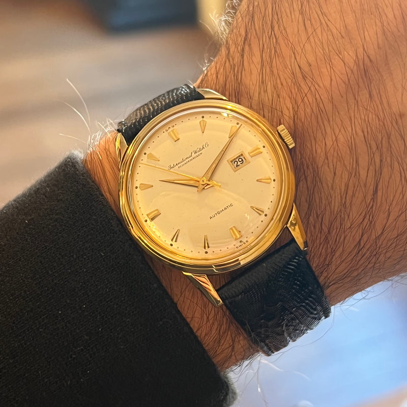 IWC Vintage Date Automatic Yellow Gold