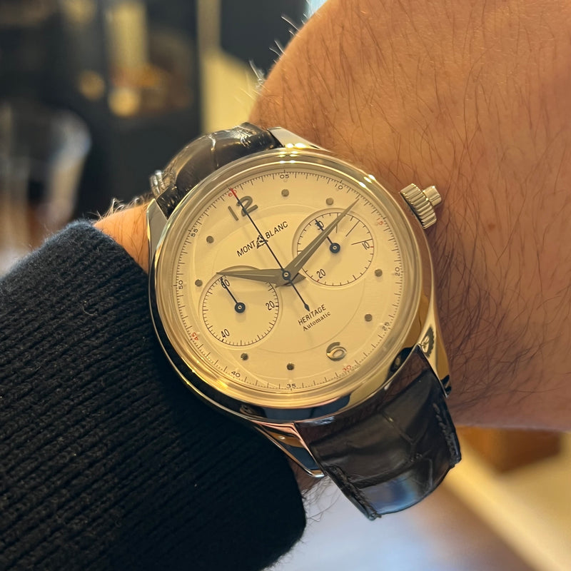 Monblanc Monopusher Chrono Heritage Full Set 119951