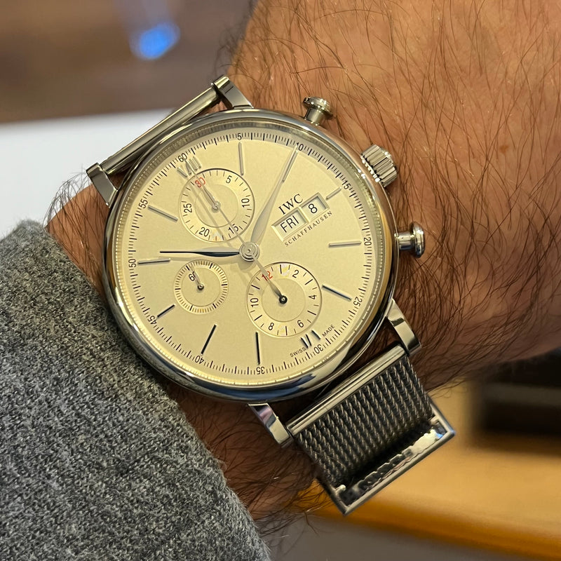 IWC Portofino Chronograph 03-2018 Full Set IW391009