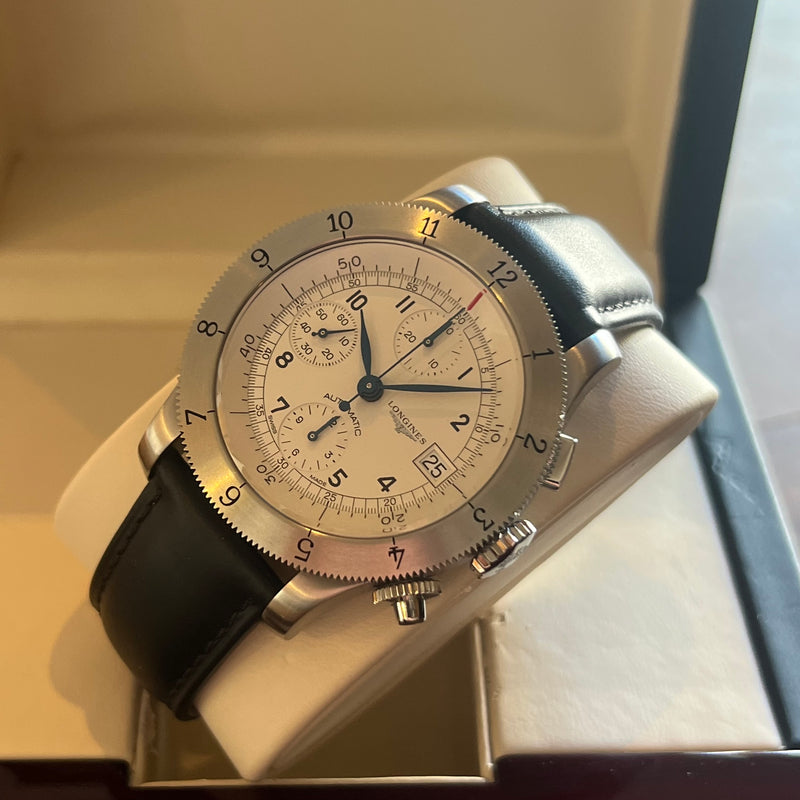 Longines Heritage Weems Chronograph Full Set L2.741.4