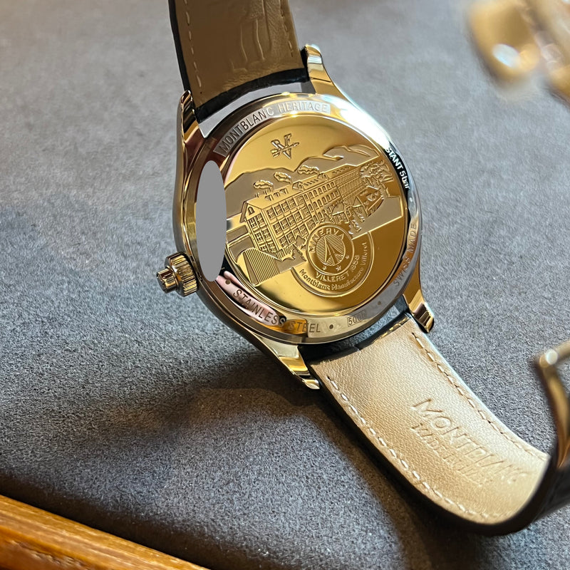 Monblanc Monopusher Chrono Heritage Full Set 119951