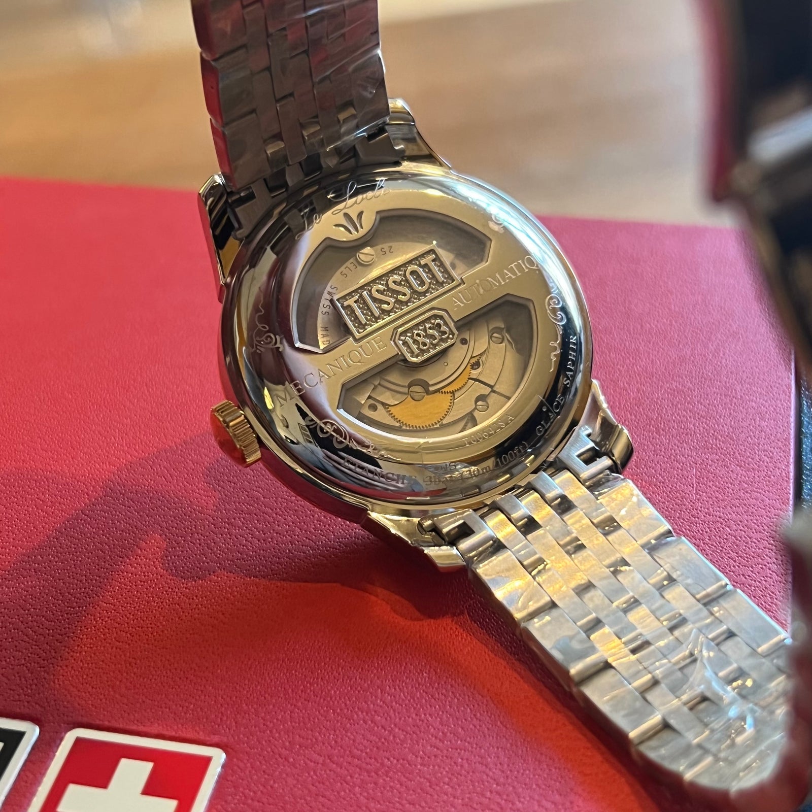 Tissot 1853 mecanique automatic new arrivals