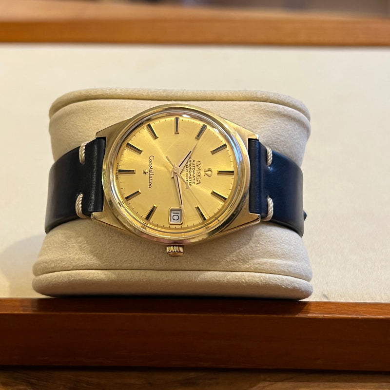 Omega Constellation Circa 1968 Quickset Date 168.015