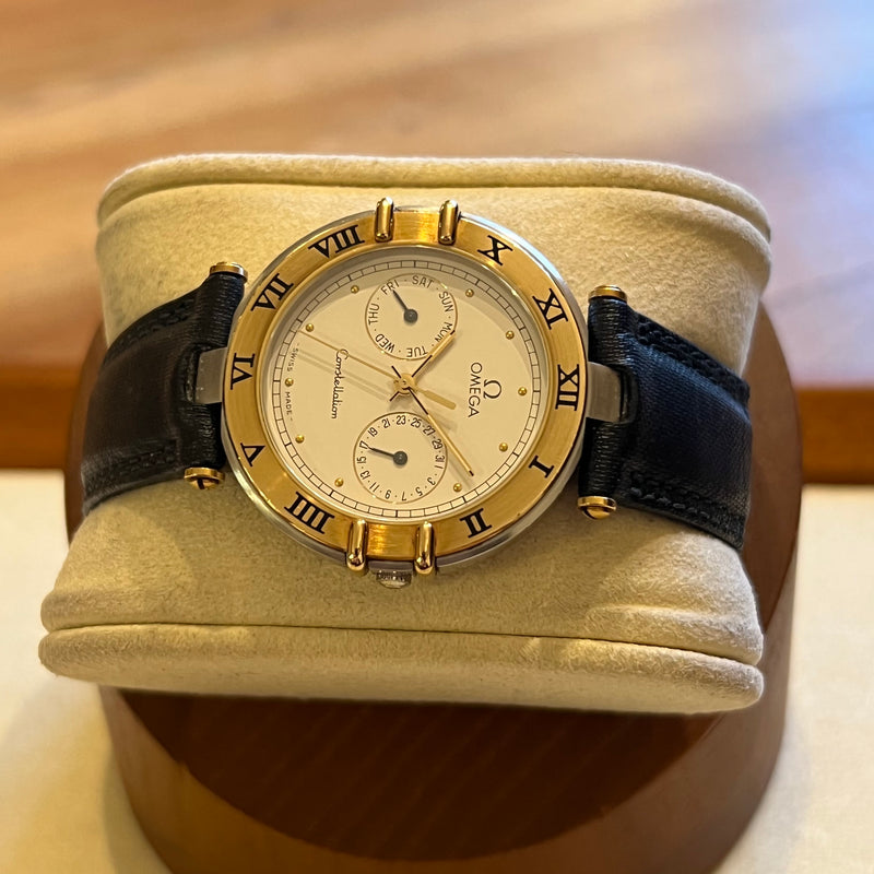 Omega Constellation Gold Bezel 18 Kt Day-Date