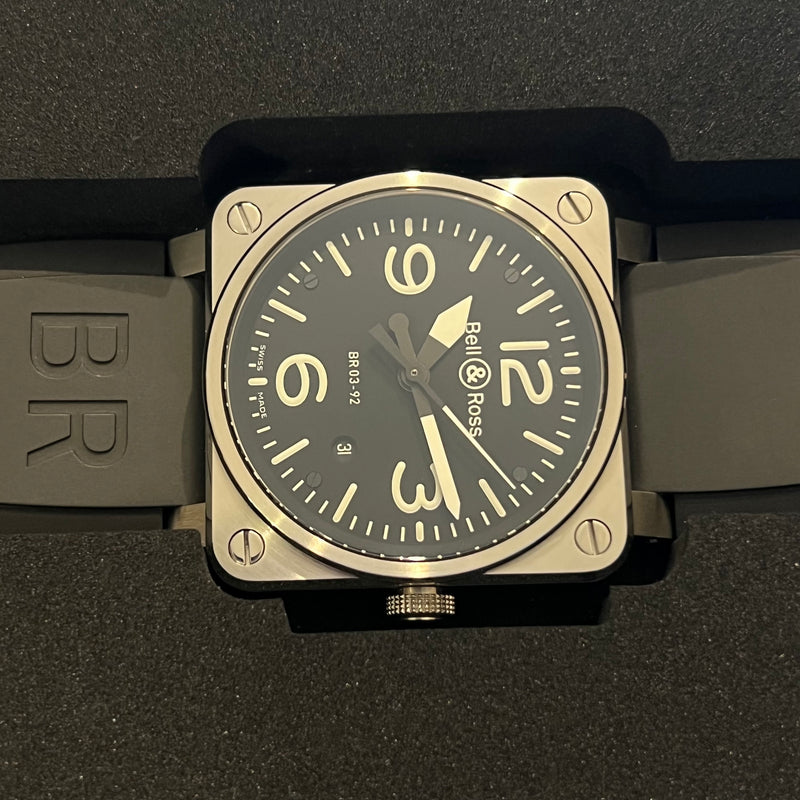 Bell & Ross Automatic Date 08-2016 Full Set BR03-92-S