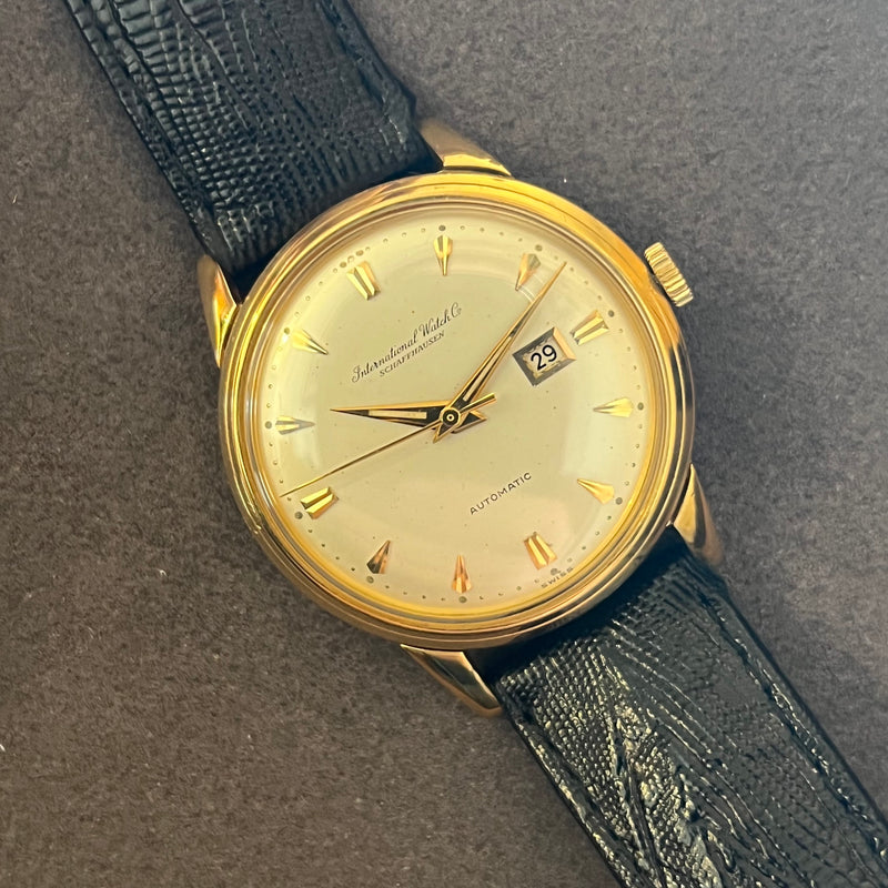 IWC Vintage Date Automatic Yellow Gold