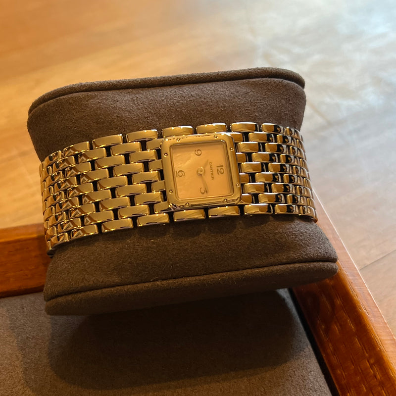 Cartier Panthere Ruban Cadran Mother Of Pearl W61003T9