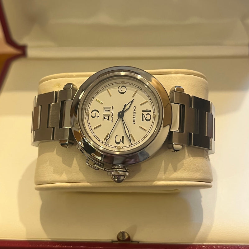 Cartier Pasha C 2002 Full Set W31044M7