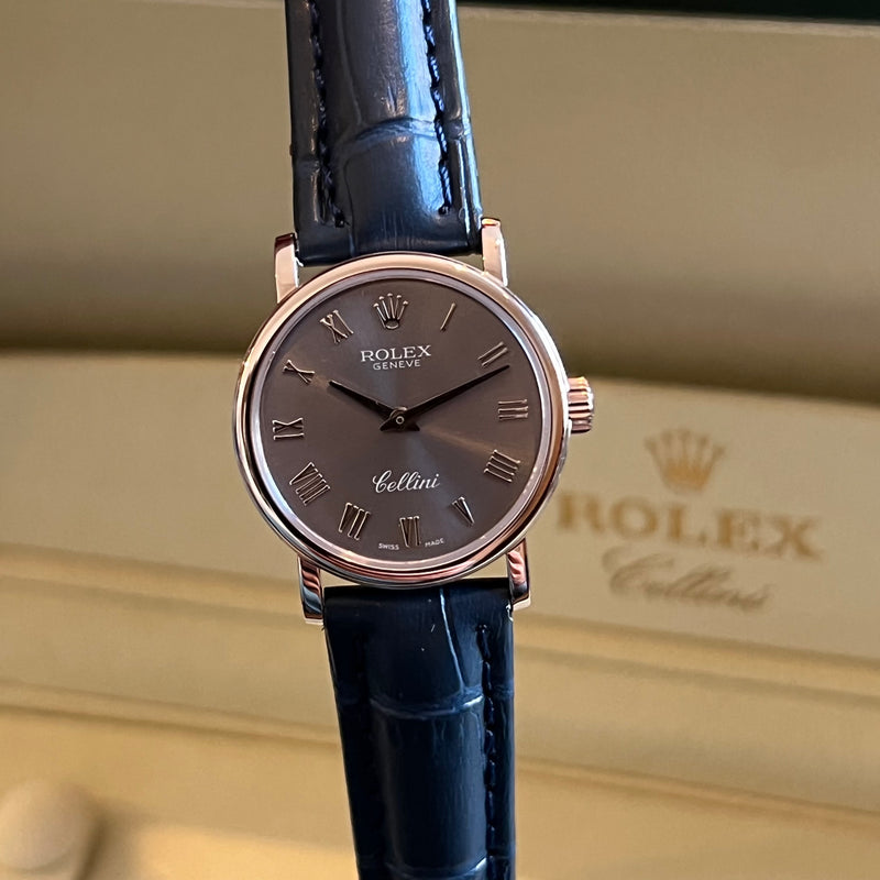 Rolex Cellini White Gold Quartz 08/2009 Full Set 6110-9