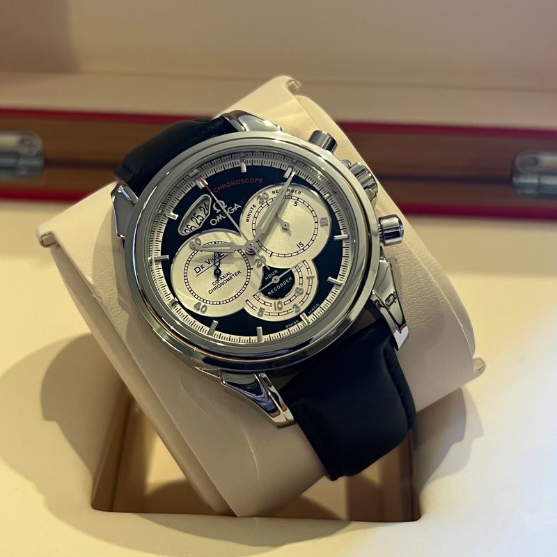 Omega De Ville Co-Axial Chronoscope Full Set 4850.50.31