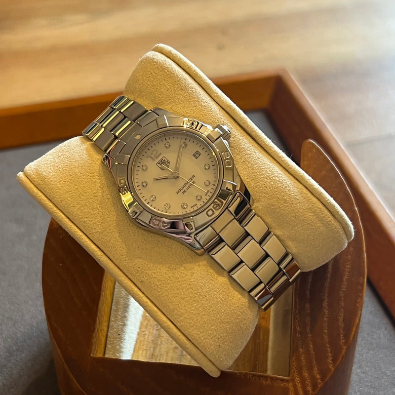 Tag Heuer Aquaracer Mother Of Pearl Dial WAF1415