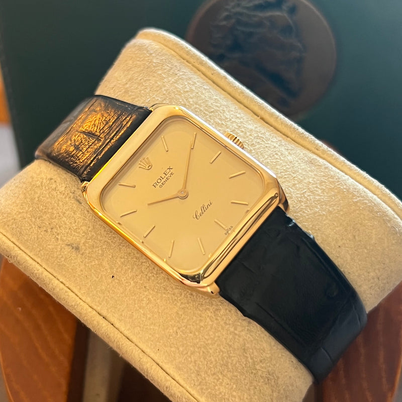 Rolex Cellini Stem-Winder 1987 Champagne Dial Full Set