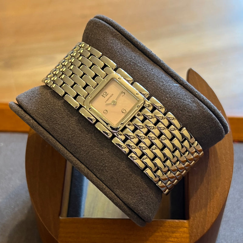Cartier Panthere Ruban Cadran Mother Of Pearl W61003T9